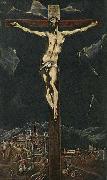 GRECO, El Christ in Agony on the Cross china oil painting reproduction